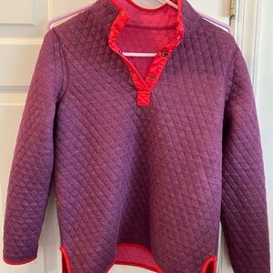 Marine Layer reversible quilted pullover size Xs